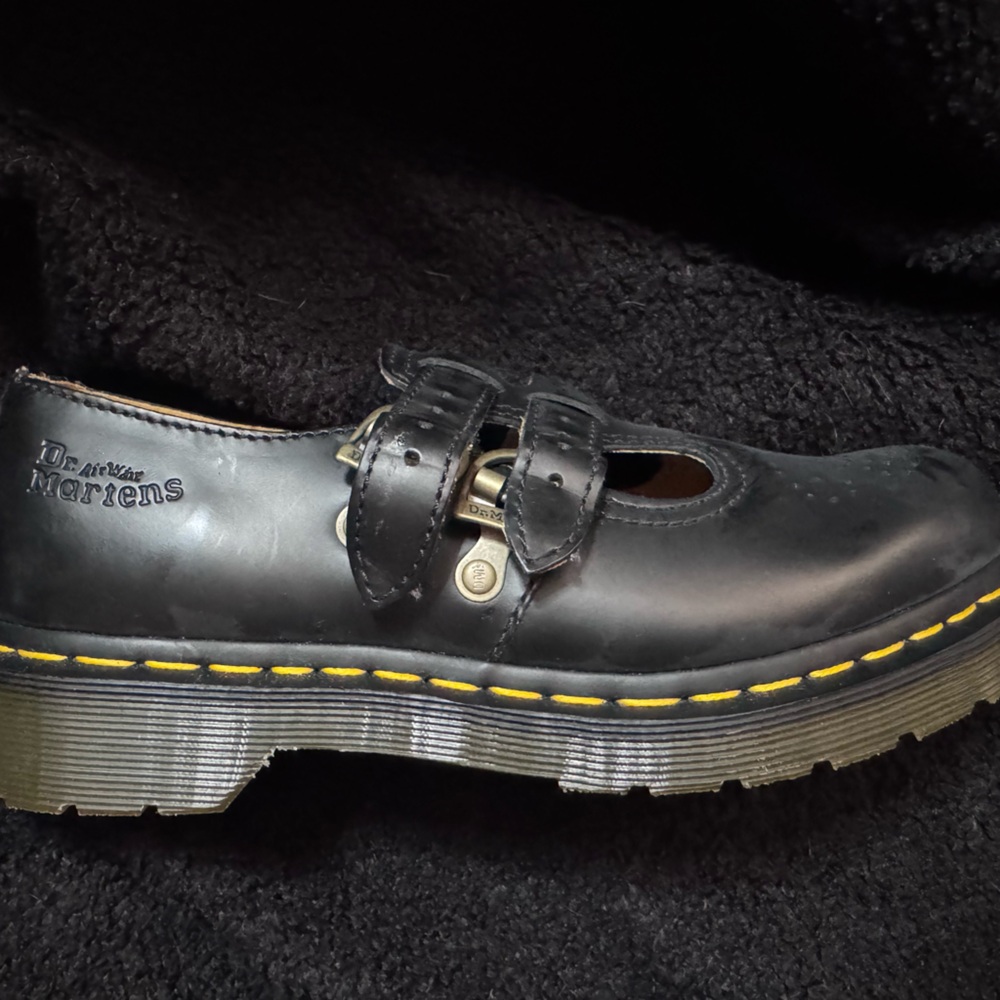Dr. Martens Black Mary Jane Shoes